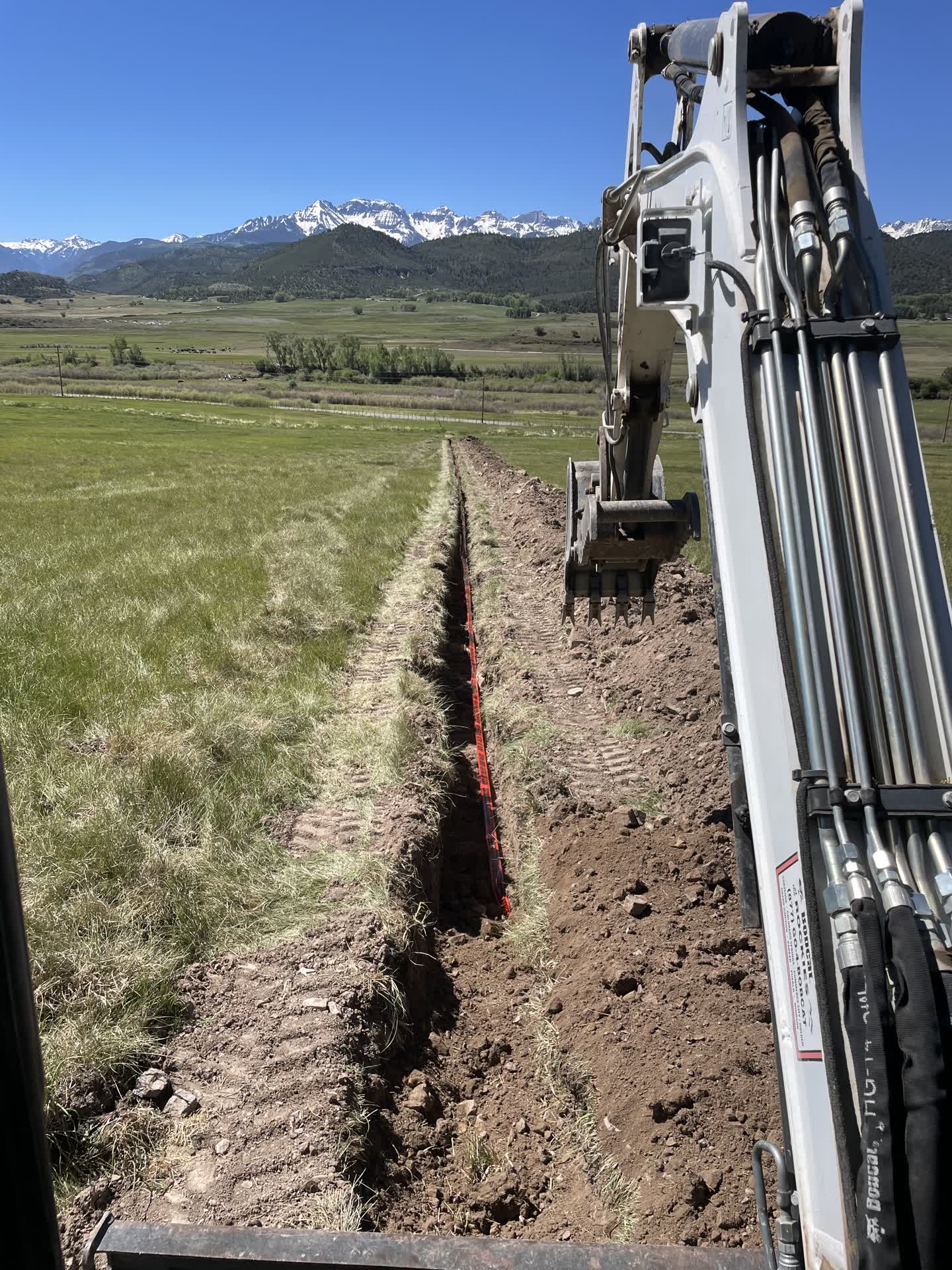 Excavation project in Ridgway